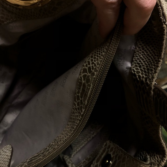 Michael Kors Python snakeskin tote - Picture 5 of 7